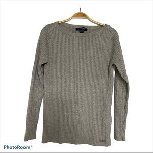 Tommy Hilfiger Cable Knit Boat Neck Women Sweater